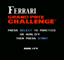 Ferrari Grand Prix Challenge screenshot 4 for NES